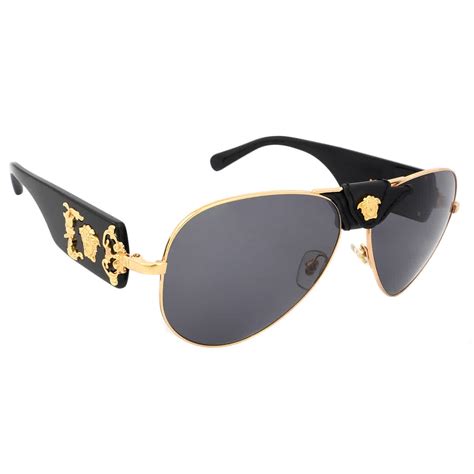 versace ve2150q replica|Versace Grey, Green Pilot Unisex Sunglasses VE2150Q 100271 62.